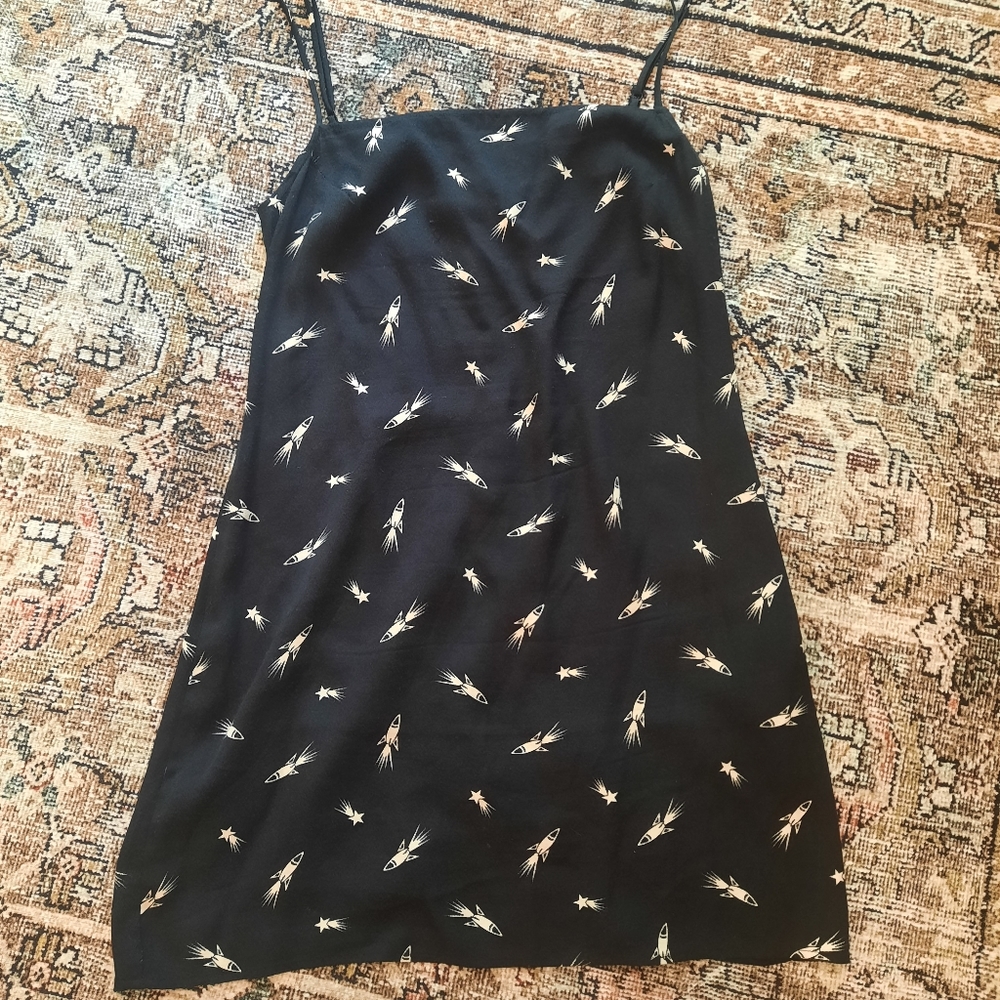 Reformation Black Mini Dress